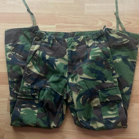 Other Pants - 🪖 Camo Utility Cargo Pants – Adjustable Waist (25–29W) 🪖